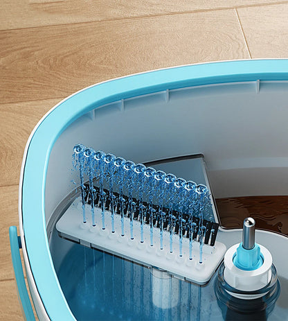 360° Spin Squeeze Mop for Floor Cleaning | Easy-Drain Household Mop with Handle | Home Cleaning Broom & Mop Tool Set