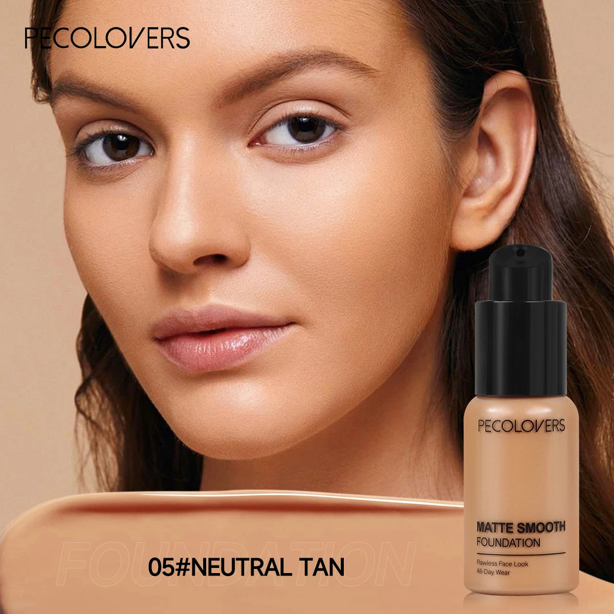 Full Coverage Concealer Foundation – Long-Lasting Waterproof Matte Finish for Natural Flawless Daily Makeup