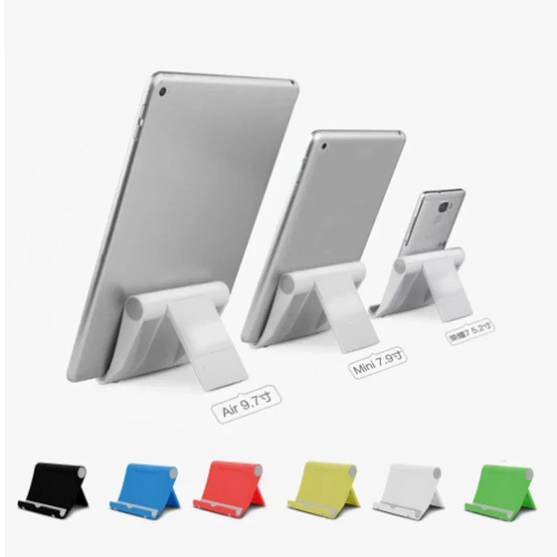 Universal Foldable Desk Phone & Tablet Stand – Desktop Holder Bracket for iPhone Mini/Pro/Max/Plus & Xiaomi