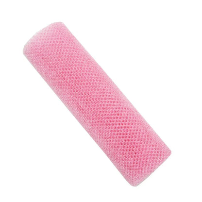Double-Sided Exfoliating Net Sponge - Mesh Bath Scrub Washcloth & Body Shower Loofah for Deep Cleansing and Dead Skin Removal