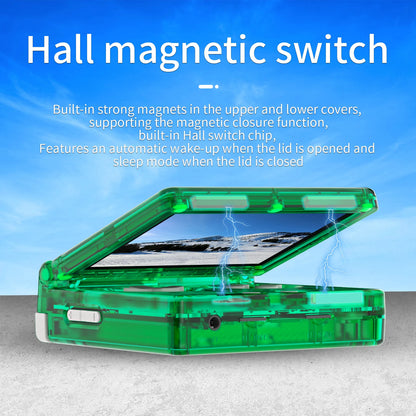 ANBERNIC RG35XXSP Flip Handheld Game Console – 3.5” IPS Display, 64GB, 64-Bit Linux, Online Play