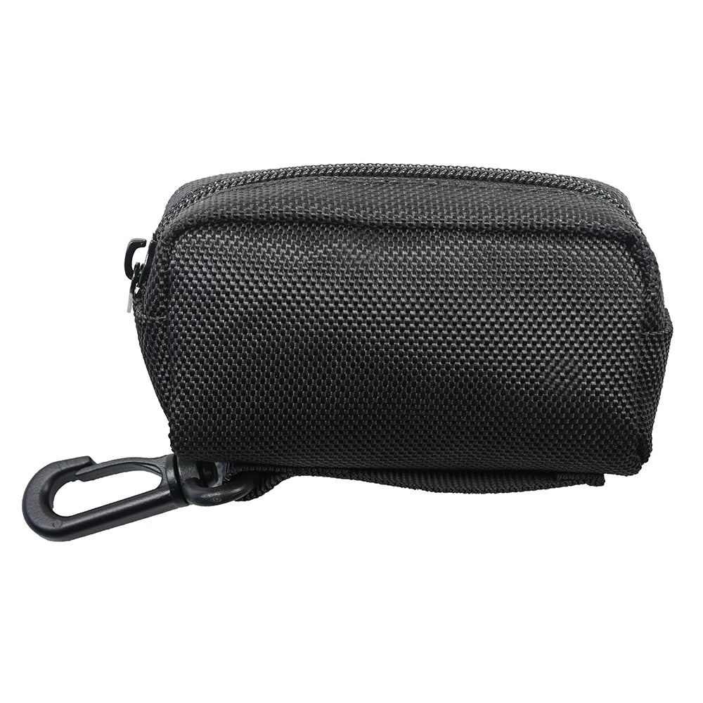 Waterproof Golf Ball Bag with Clip – Golf Tee Holder Pouch, Lightweight Fanny Pack Golf Ball Case, Golf Accessories