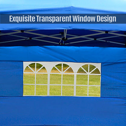 Outdoor Tent Sidewall with Window – Waterproof, Wear-Resistant, UV-Resistant Curtain for Camping Tents
