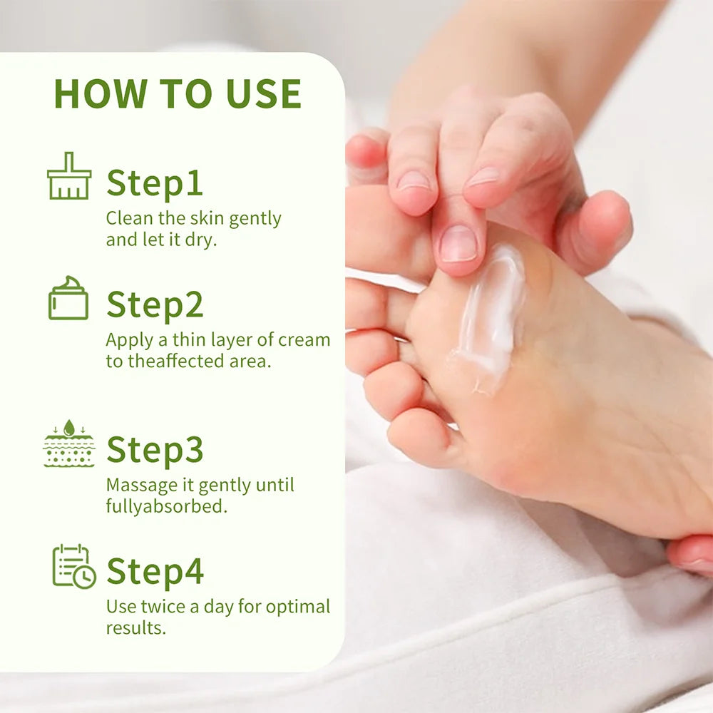 Tea Tree Oil Foot Cream – Exfoliating Foot Care for Rough, Cracked Feet, Softening & Long-Lasting Moisturization