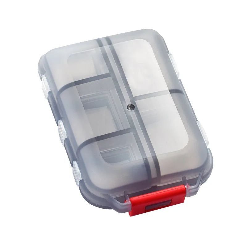 Tcare Travel Pill Organizer – Moisture-Proof Pills Box for Pocket or Purse, Portable Medicine & Vitamin Holder Container