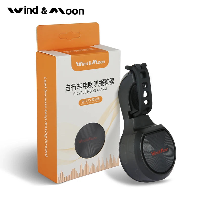 Electric Bicycle Horn Alarm - 80-130dB Bike Bell for E-Scooters, Road Bikes & MTB Handlebar Accessory