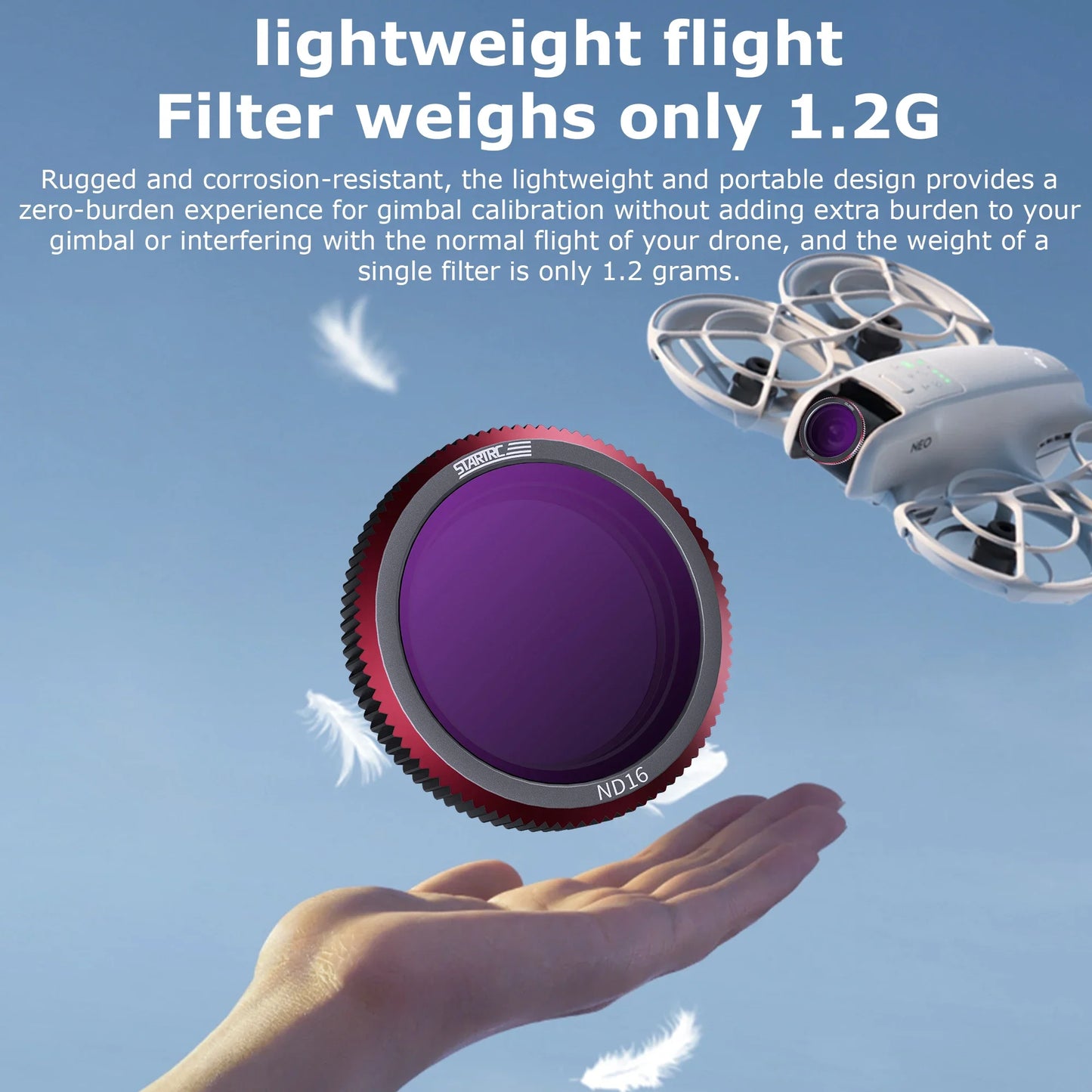 DJI Neo Lens Filter Set - Magnetic ND8 ND16 ND32 CPL UV 1/4 Black Mist Camera Filter Kit for Drone Accessories
