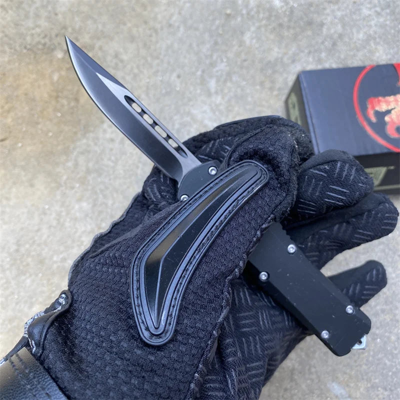 A07 Folding Knife — Zinc Alloy Handle, 440C Blade, Multi-Purpose Outdoor Knife for Wilderness, Adventure & Gifts for Men