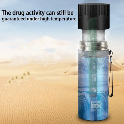 LCD Insulin Cooler Flask – Portable Outdoor Mini Vacuum Refrigerator for Medicine and Beverage Storage, Drug Cooler Fridge
