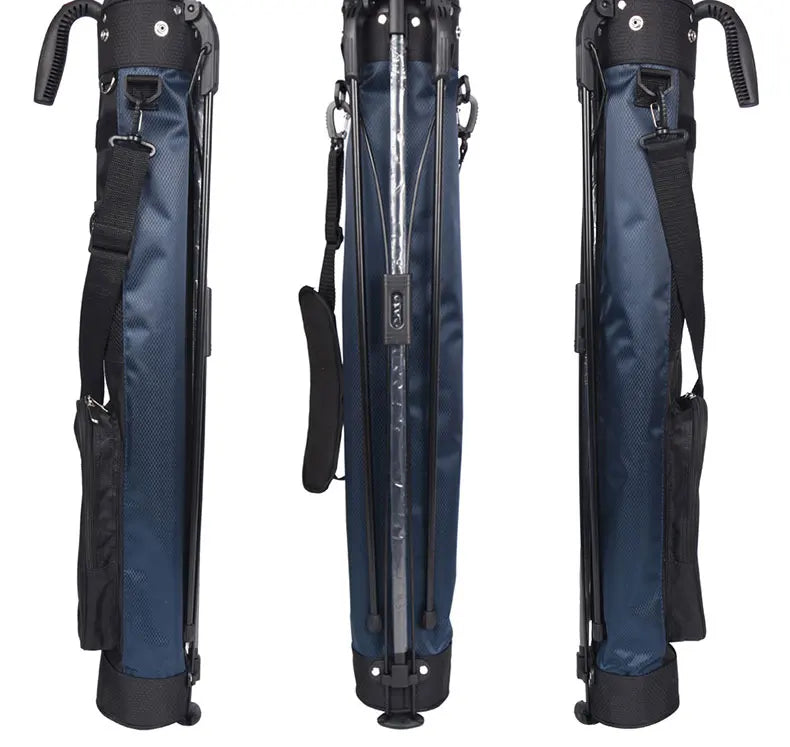 Lightweight Golf Club Bag with Bracket - Waterproof Stand Carry Bag, Golf Gun Rack Design