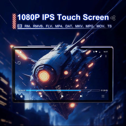 MECHEN MP3/MP4 Player - 5" IPS Touch Screen, Bluetooth & WiFi, 1080P Video, 32GB/96GB/160GB, Up to 1TB