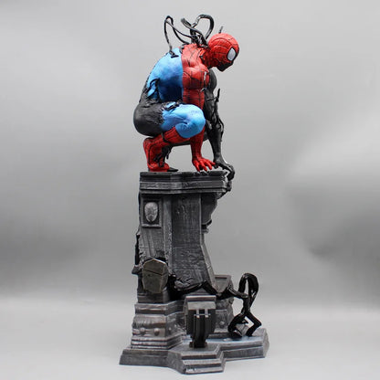 Spider-Man Venom Symbiote Figure — PVC Desktop Statue | Venom Figurine Model Toy Christmas Gift