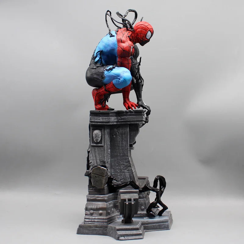 Spider-Man Venom Symbiote Figure – PVC Desktop Figurine Toy for Christmas Gifts & Collectors