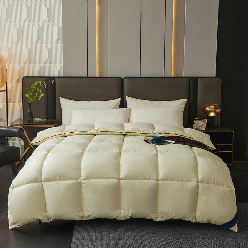 Warm Winter Thick Quilts – Down Filling Comforter for Single, Double & Couple Beds, 150x200cm