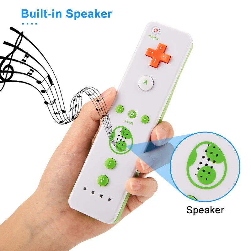 Wii Remote and Nunchuck Controller Set with Motion Plus – Gamepad for Nintendo Wii Console