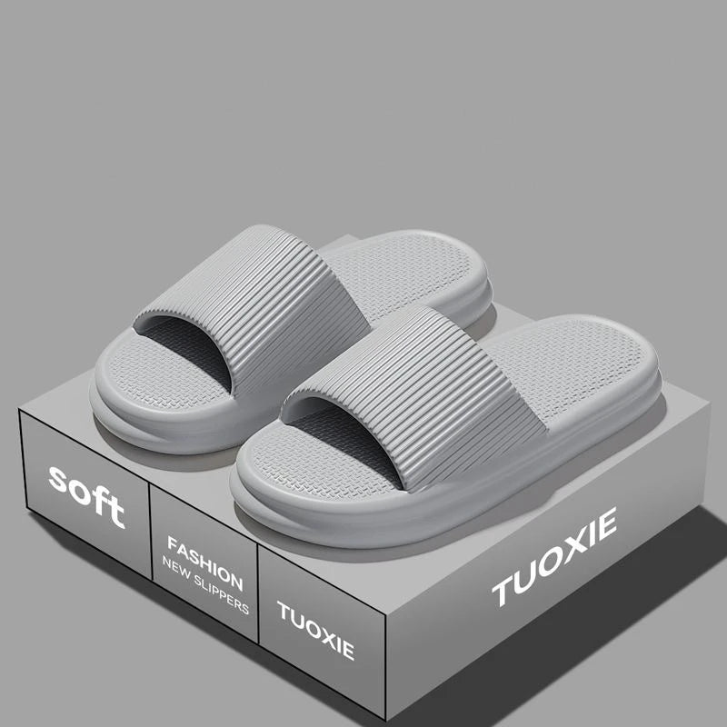 Unisex EVA Summer Slippers – Soft Non-Slip Home & Bathroom Slides for Men & Women, Comfortable Beach & Outdoor Sandals