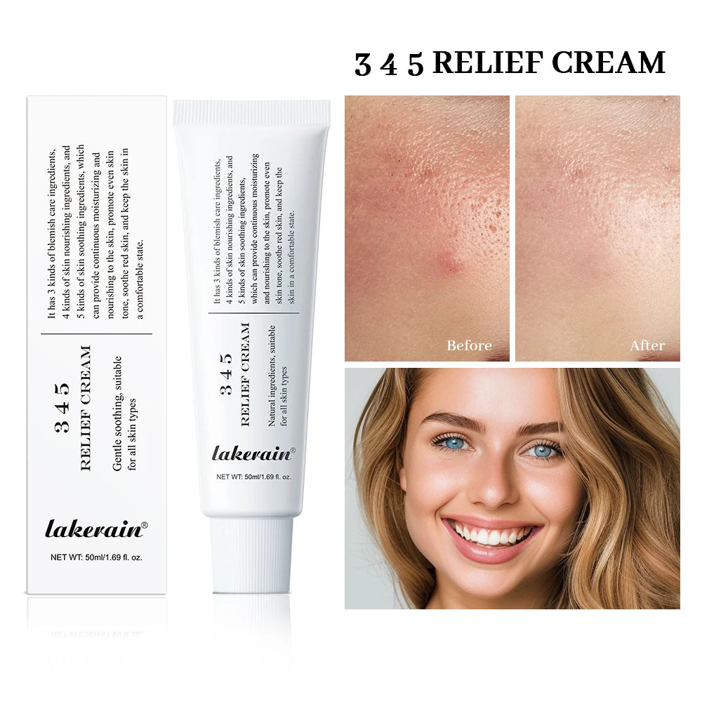 345 Relief Cream – Soothing Skincare Solution to Address Blemishes, Nourish Skin & Promote Healthy Complexion