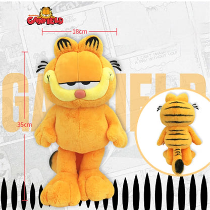 GARFIELD Original Soft Plush Cat Doll – Cartoon Stuffed Plush Toy for Boys & Girls, Christmas Gift & Home Decoration Collectible Plushie Doll