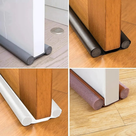 Door Bottom Seal Strip - Thickened Soundproof Windproof Dustproof Bug Blocking Draft Excluder for Home Bedrooms