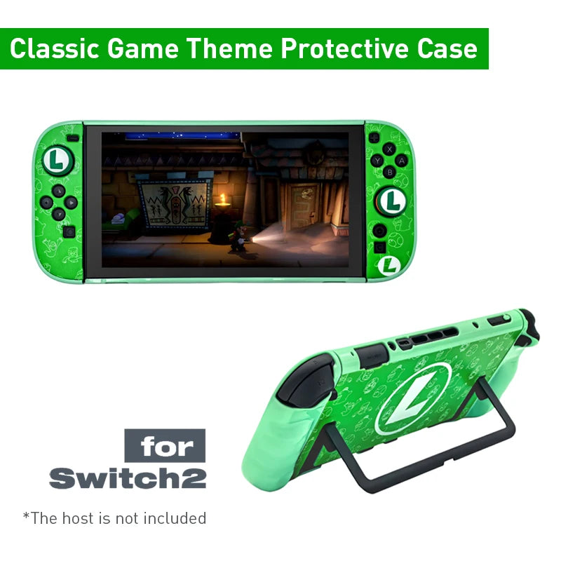 Hard Shell Protective Case for NS Switch 2 — Dockable Thin Cover Skin Game Console Accessory