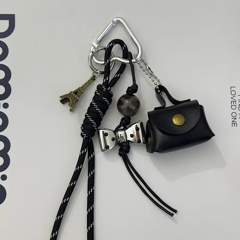 Ins Creative Sweet Fashion Bag Charm – Cool Hanging Phone Case & Keychain Pendant Decoration