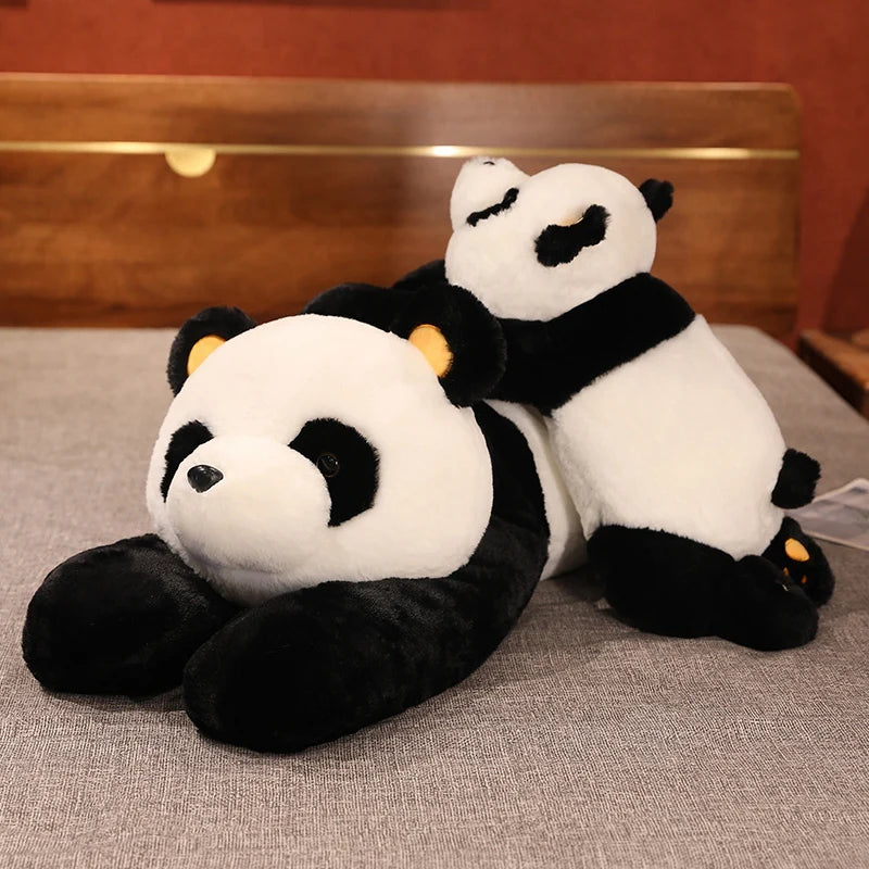 60–120cm Giant Panda Plush Toy — Soft Stuffed Animal Pillow for Kids, Birthday & Christmas Gift
