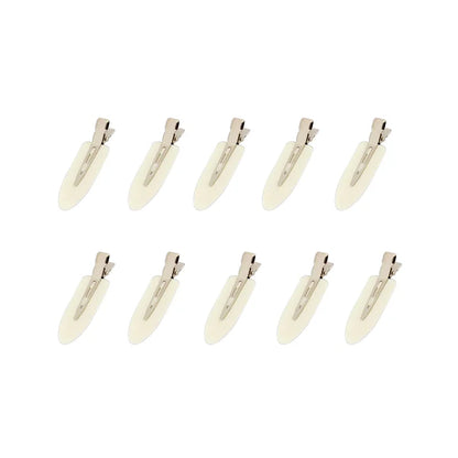 10PCS No Crease Hair Clips Set – Basic Hairpins for Women & Girls, No Bend, Styling & Makeup Accessories
