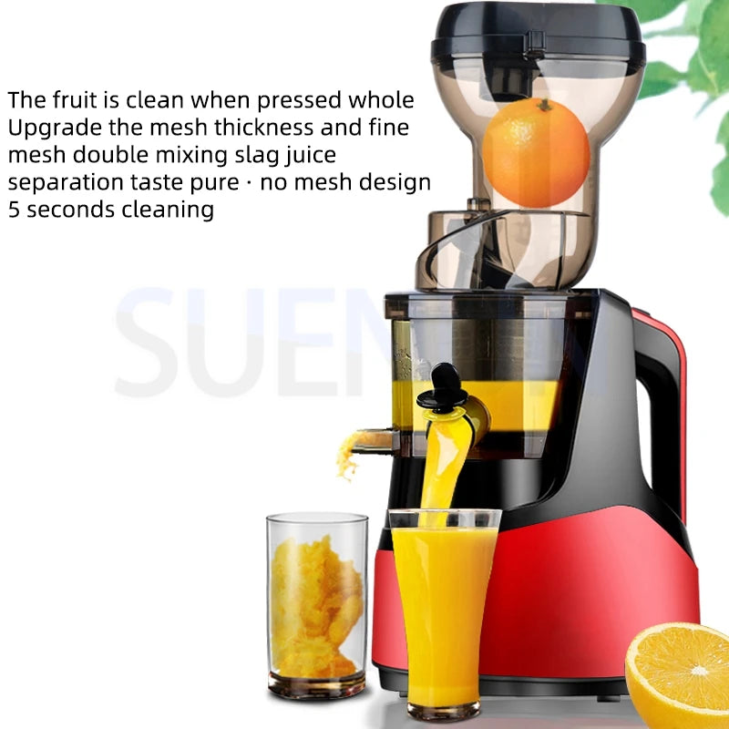 Mini Juicer & Portable Blender — Automatic Orange Squeezer, Soy Milk Maker & Household Smoothie Blender