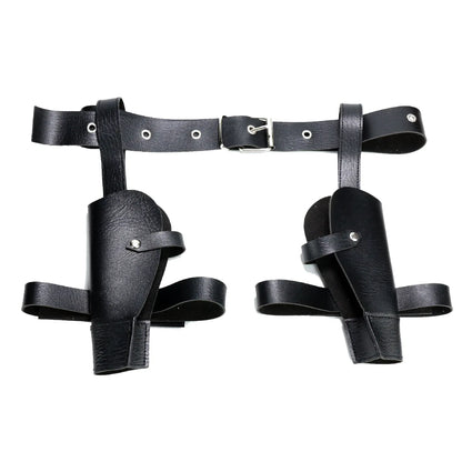2024 Tomb Raider Lara Croft Police Holster – Western Cowboy Belt Cosplay Role-Playing Props & Accessories