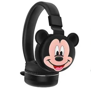 Disney Cartoon Earphones – Foldable HIFI Sound Mickey & Minnie Headphones with Microphone