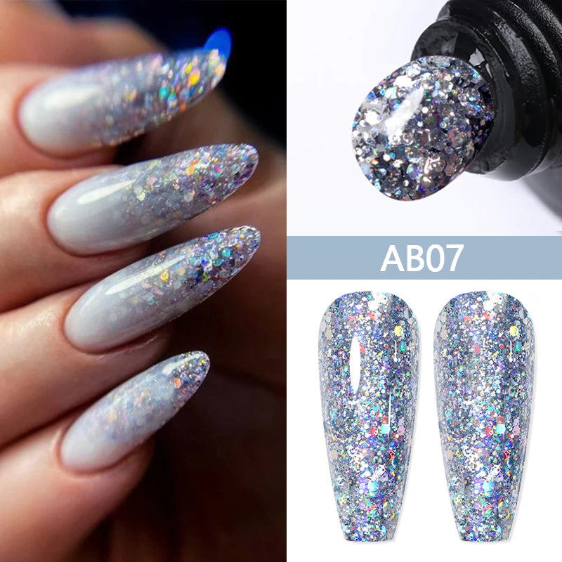 BORN PRETTY 30ML Nail Rhinestone Glue - Gel Adhesive for 3D Nail Charms, Bling Gems & Nail Decoration Supplies