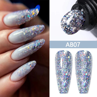 BORN PRETTY 30ML Nail Rhinestone Glue - Gel Adhesive for 3D Nail Charms, Bling Gems & Nail Decoration Supplies