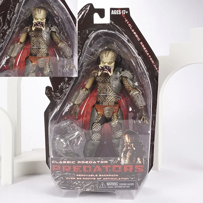 NECA Predator Jungle Hunter vs Alien Eggs Action Figure – 7 Inch Classic Movie PVC Collectible Model Toy
