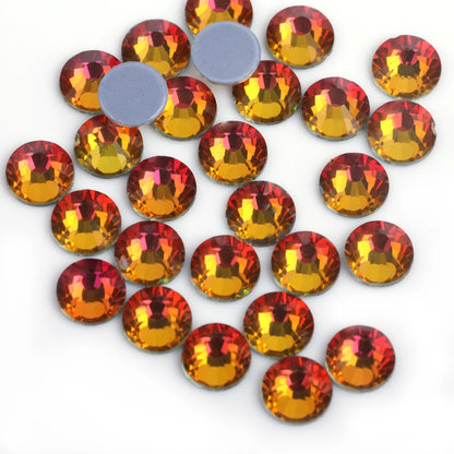 Premium Hot Fix Rhinestones – High Quality Glass Crystal Flatback Iron-On Glitter Rhinestones for Clothing & Crafts