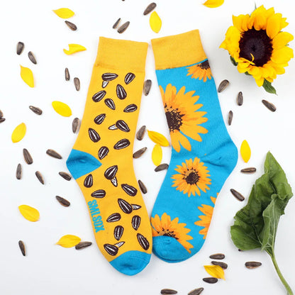 Unisex AB Tide Animal Cotton Socks – Colorful Cat, Dog, Koala, Cow Crew Socks for Men & Women, Four Seasons Gift