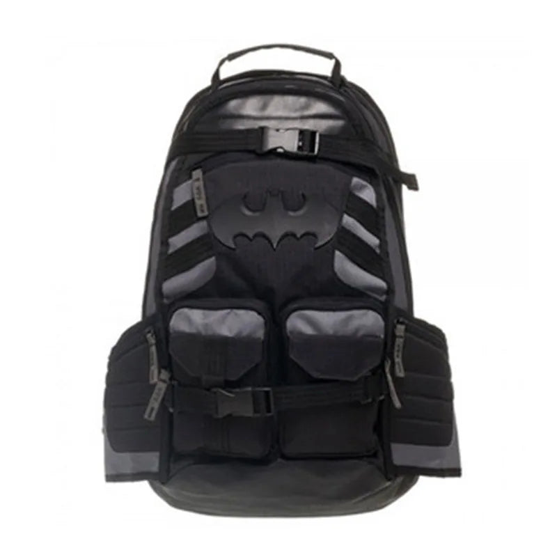 Marvel Avengers Deadpool & Captain America Backpack – Anime Cartoon High-Capacity Travel and Outdoor Leisure Bag