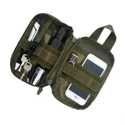600D Nylon Tactical Waist Bag - Molle Outdoor Fanny Pack, Phone Pouch, EDC Gear, Hunting Bag & Gadget Belt Pouch