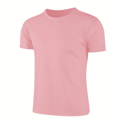Men & Women Quick Dry Sports T-Shirt - Breathable Short Sleeve Gym, Running & Fitness Training Jersey