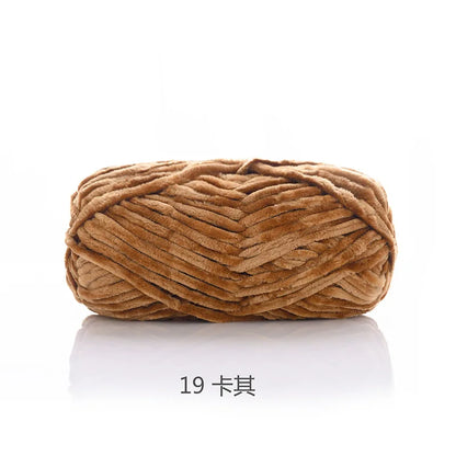 50g/Ball DIY Knitting Yarn – Soft Wool for Baby Scarf, Hat, Chunky Crochet Thread