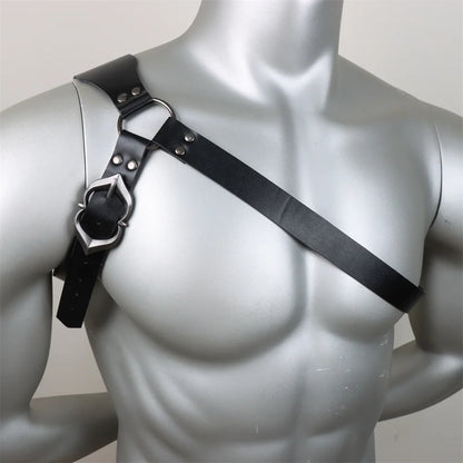 Medieval Viking & Pirate Leather Belt – Sword, Axe, Mace, and Tomahawk Holder with Metal Rings for LARP