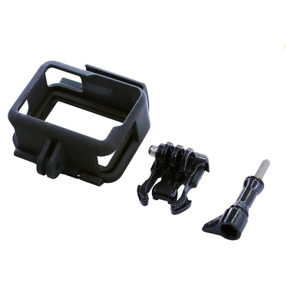 Protective Plastic Frame Case for GoPro Hero 5/6/7 Black – Durable Action Camera Cage Housing Shell Replacement Accessory for Mounting & Protection