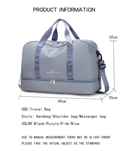 AOTTLA Nylon Handbag for Women – Crossbody & Travel Bag, Casual Fashion Shoulder Bag for Men & Ladies