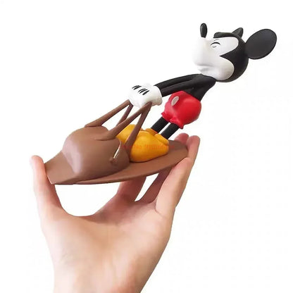 Disney Mickey Mouse & Donald Duck Door Stoppers – Creative Cartoon Windproof Anti-Collision Reusable Door Blockers for Home & Office