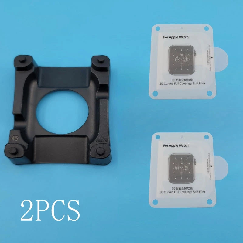 Easy Install Hydrogel Screen Protector for Apple Watch Ultra 2/9/8/7/SE – 49mm, 45mm, 44mm, 42mm, 41mm, 38mm, 10, 46mm