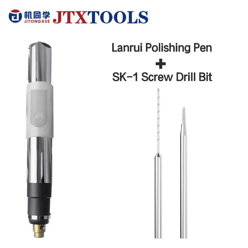 JTX SK-1 Alloy Screw Extractor Drill Bit Set – Precision Repair Tool Kit for Mobile Phone PCB & Motherboard Screw Removal Professional Accessories