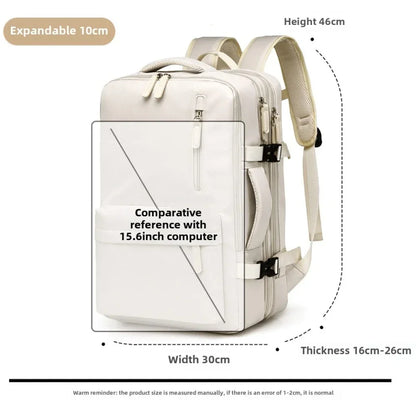 40x30x20 Cabin Backpack — Hand Luggage Laptop Bag for Airplane Travel, School, Men & Women