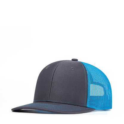 Custom Logo Snapback Hat - Embroidered Mesh Sports Cap for Men & Women, Adjustable Baseball Cap