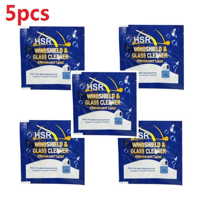 Car Windshield Washer Fluid Tablets | Concentrated Effervescent Wiper Cleaning Tablets for Windows & Kitchen