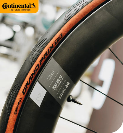 Continental Grand Prix Road Bicycle Tire – 700C Folding Clincher, Tubeless & Tube Options