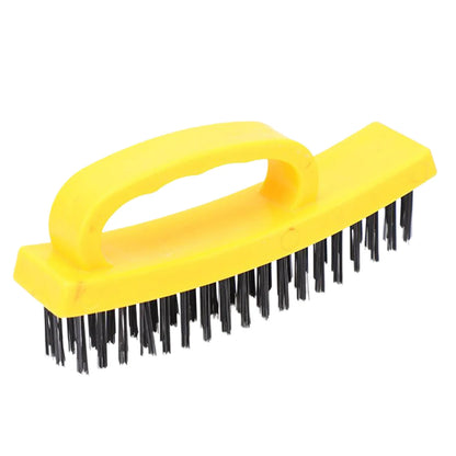 2PCS Steel Wire Brush Set - Industrial Rust Removal, Derusting & Metal Polishing Cleaning Tools